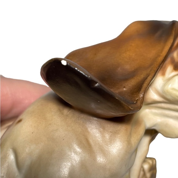 Vintage 1960s  Norcrest Bassett Hound Porcelain  Dog Figurine Made In Japan A233 - Picture 8 of 8